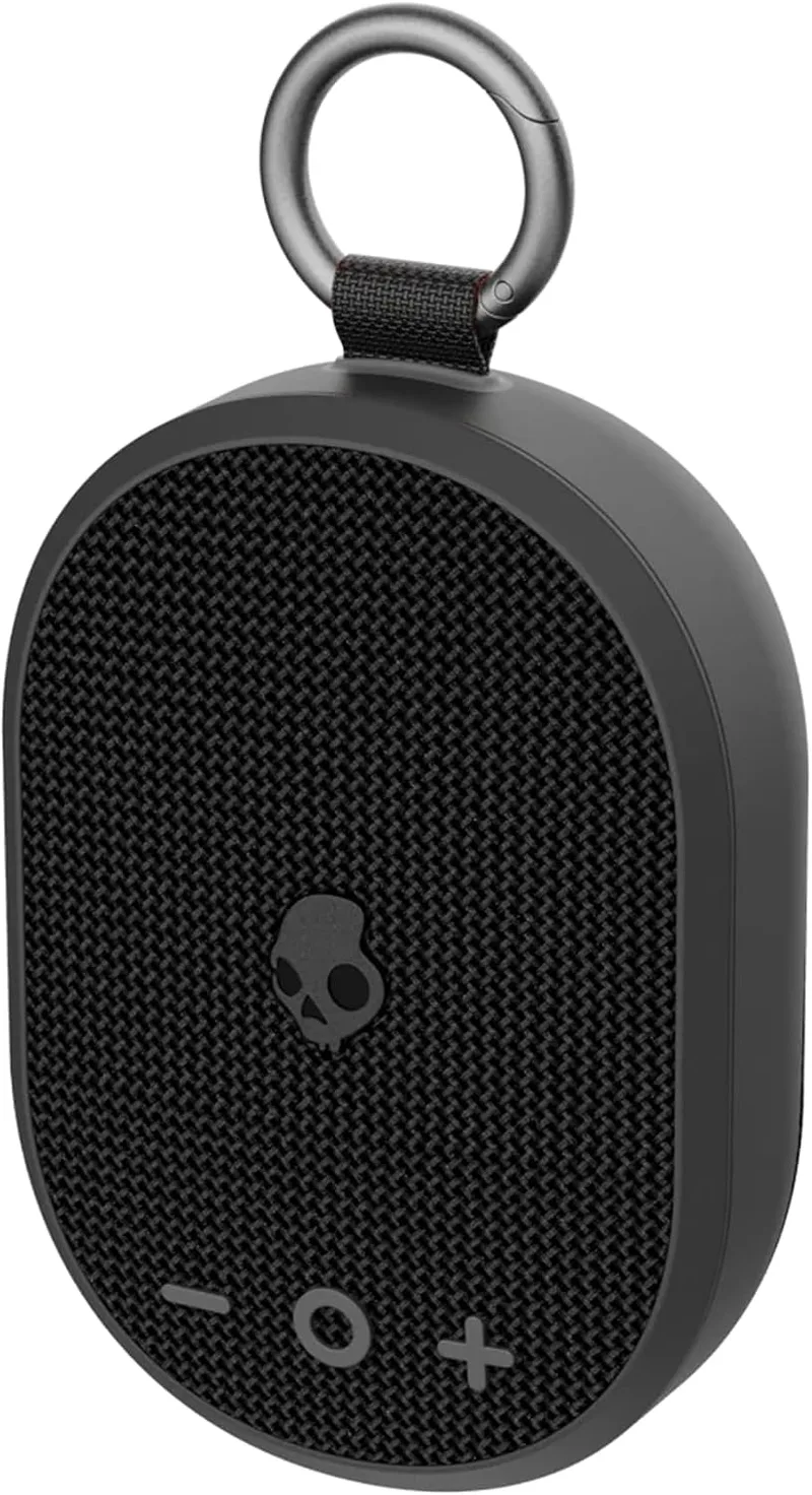 Skullcandy ▫️ Kilo: Altifalante portátil sem fios com Bluetooth, resistência à água IPX7, 24 horas de autonomia, True Wireless Stereo e alça integrada para viagens e utilização ao ar livre - Preto