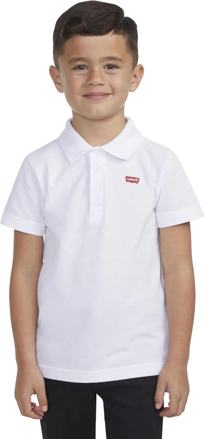 Levi's ▫️ Lvb Back Neck Tape Polo 8ea893 Camisa Polo para Crianças