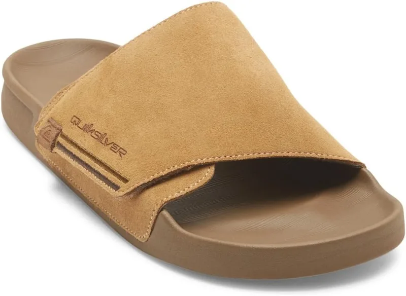 Quiksilver ▫️ Rivi Suede, Sandália para homem