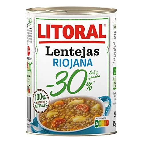 Litoral ▫️ Lentilhas à moda de La Rioja -30% embalagem de 10 x 425 g 4