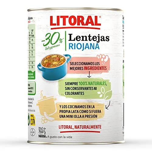 Litoral ▫️ Lentilhas à moda de La Rioja -30% embalagem de 10 x 425 g 6
