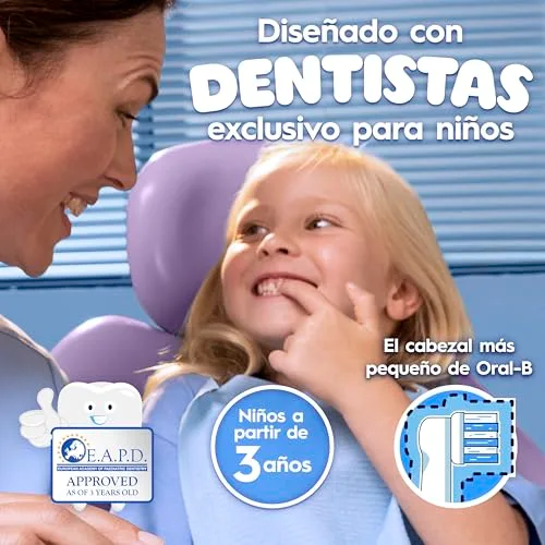 Oral-B ▫️ Escova de dentes elétrica Pro Kids Disney Frozen, para crianças a partir dos 3 anos 3