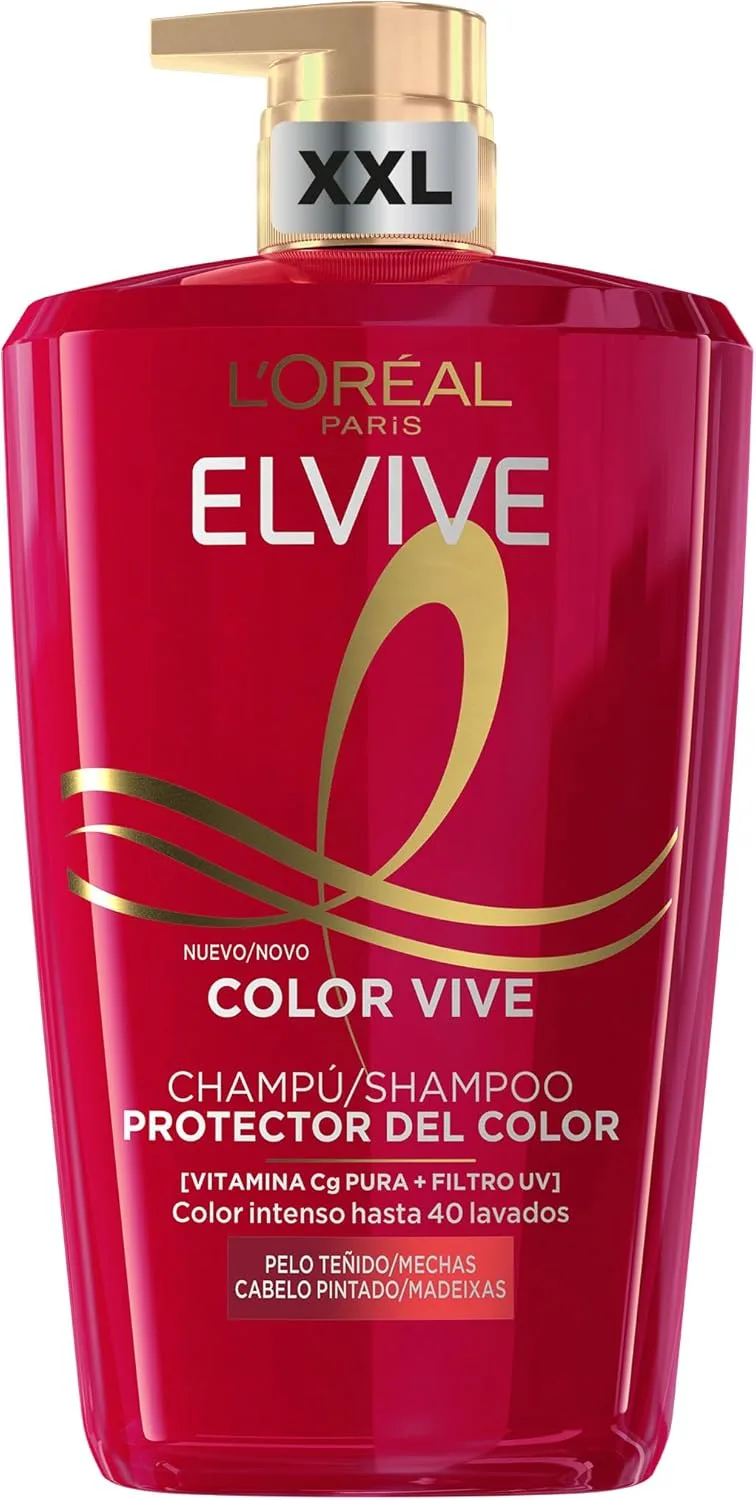 L'Oreal Paris ▫️ L'Oréal Paris Elvive Color Vive Champô Protetor para Cabelos pintados 1L
