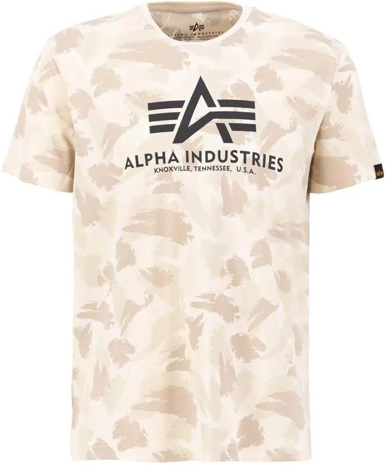 ALPHA INDUSTRIES ▫️ T-Shirt básica para homem