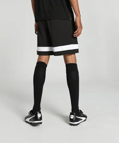 PUMA ▫️ individualRISE Shorts, Calções de malha para homem, Preto-Branco, 658998 3