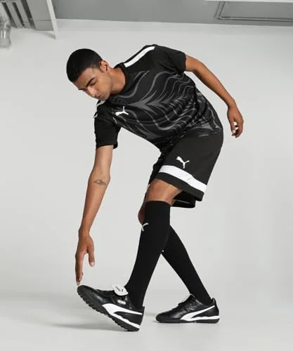 PUMA ▫️ individualRISE Shorts, Calções de malha para homem, Preto-Branco, 658998 5