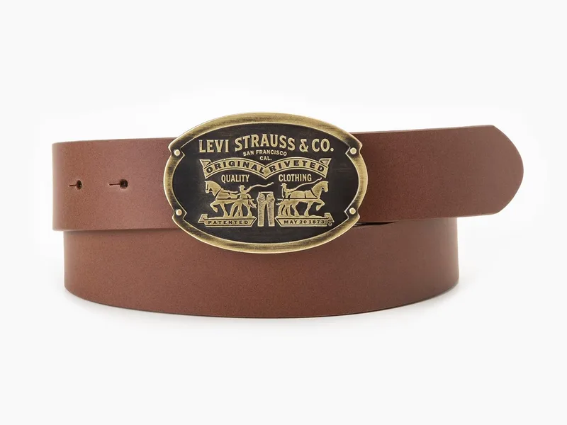 Levi's ▫️ Cinto Billy Plaque para homem