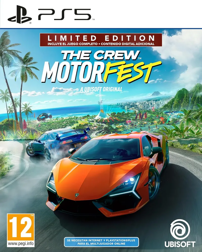 Ubisoft ▫️ The Crew Motorfest Edição Limitada (Exclusivo Amazon) (PS5)