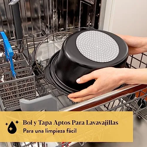 Crock-Pot ▫️ Panela elétrica de cozedura lenta Sizzle & Stew | 3,5 L (3-4 pessoas) | Recipiente removível compatível com placas de indução | Carne e legumes | Ficha UE de 2 pinos | Aço inoxidável [CSC111X] 6
