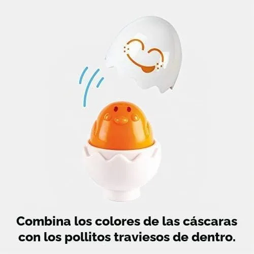 Toomies ▫️ Tomy Eggs novos – Ovos «Hide and Squeak», Jogo para bebés, Bizak (30693560) 3