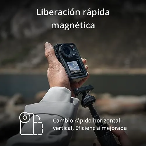 DJI ▫️ Pacote Aventura Osmo Action 4, câmara de ação 4K/120 fps 3
