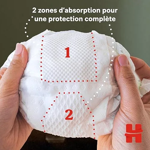 HUGGIES ▫️ Extra Care – Fraldas para bebé com motivos da Disney, Tamanho 5 (12-22 kg), 2 embalagens de 33 fraldas, 66 fraldas com almofadas extra suaves que cuidam da pele do bebé 3