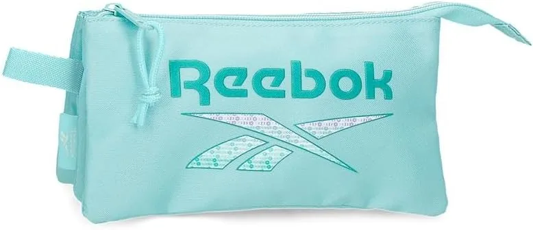 Reebok ▫️ ANN Estojo Triplo Azul 22x12x5 cm Poliéster