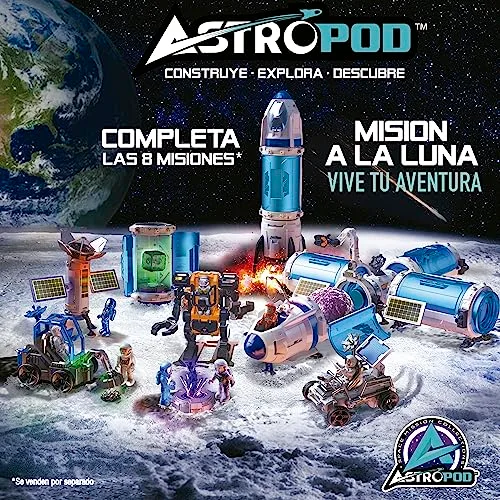 Educa ▫️ Missão à Lua; Estação de Comunicações; Constrói, joga e aprende a decifrar o código Morse e descobre os segredos ocultos do espaço, a partir dos 6 anos (41348) 4