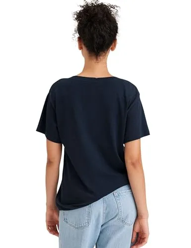 Dockers ▫️ Camisola com decote em V profundo para mulher 2