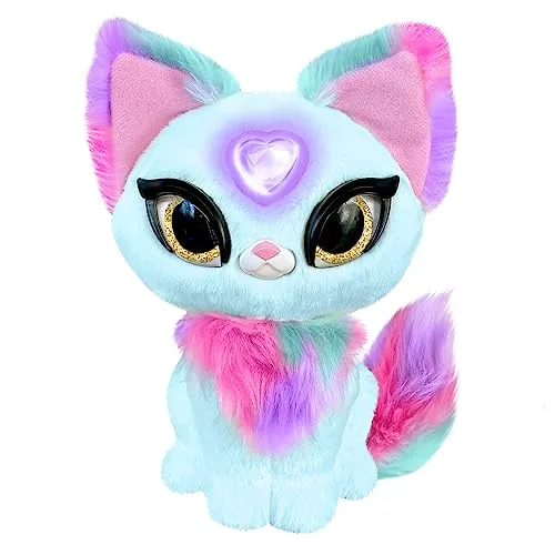 My Fuzzy Friends ▫️ Magic Whisper Skye Azul, Brinquedo interativo de peluche com sons, responde-te e sussurra, para meninos e meninas a partir dos 4 anos, Famosa (MYG00302) (Versões em espanhol e inglês) 2