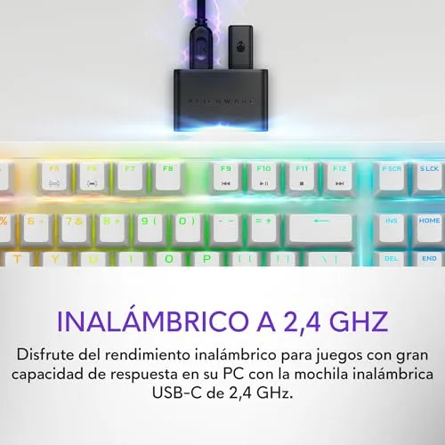 Alienware ▫️ Teclado de jogos sem fios Tri-Mode - AW920K 6