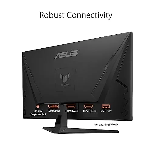 ASUS ▫️ Monitor TUF Gaming VG328QA1A de 32" Full HD (overclock até 170 Hz (165 Hz nativo), Extreme Low Motion Blur, FreeSync Premium, 1 ms (MPRT), Shadow Boost) 7