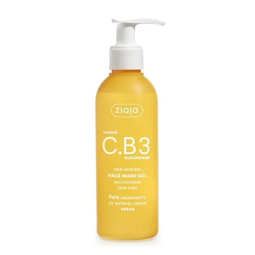 Ziaja ▫️ Gel de limpeza com niacinamida e vitamina C.B3, 190 ml 2