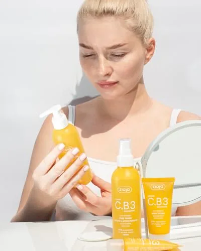 Ziaja ▫️ Gel de limpeza com niacinamida e vitamina C.B3, 190 ml 4