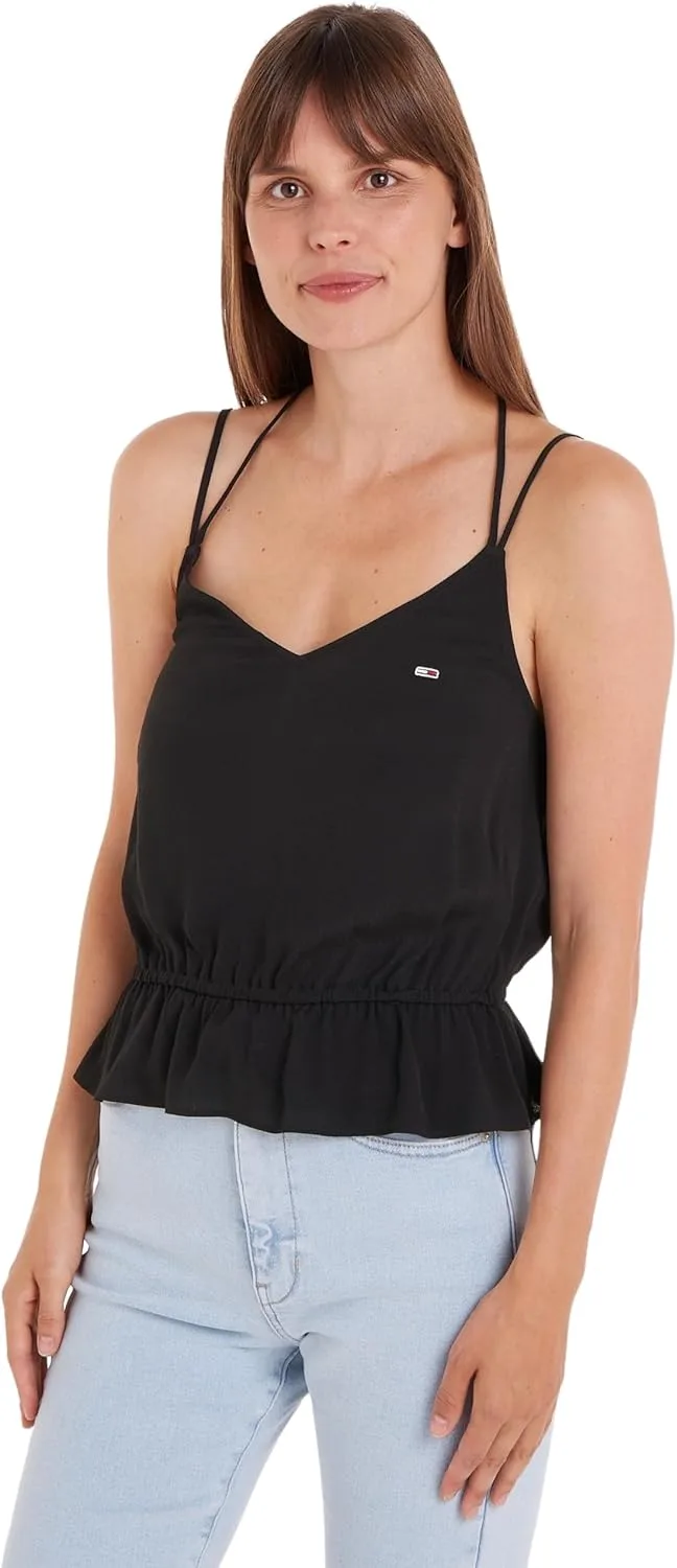 Tommy Jeans ▫️ Camisas de tecido para mulher