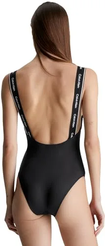 Calvin Klein ▫️ Fato de banho para mulher, de uma peça, com decote nas costas 2