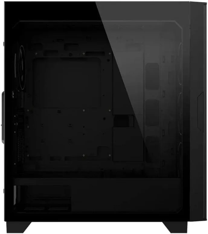 Gigabyte Technology ▫️ Gigabyte Aorus C500 - Caixa ATX de torre média em vidro, preta, painel TG, sem fonte de alimentação 6