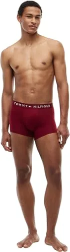 Tommy Hilfiger ▫️ Conjunto de 3 cuecas boxer para homem, em algodão elástico 5