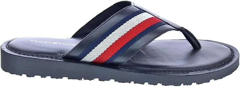 Tommy Hilfiger ▫️ Core Hilfiger Toe Post Sandal Fm0fm05011, chinelo de dedo para homem