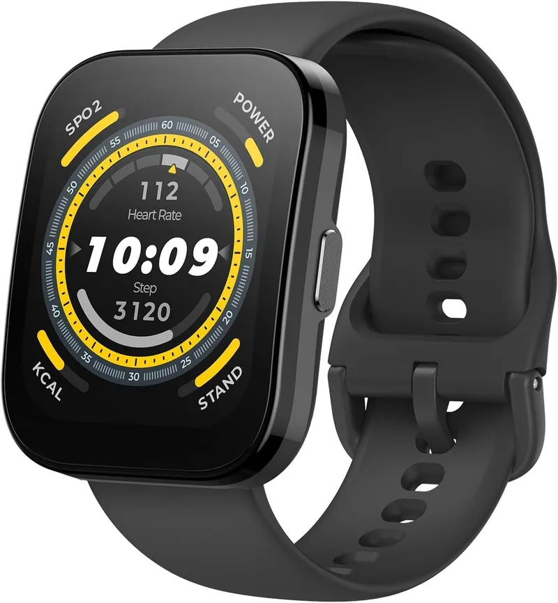 Amazfit ▫️ Smartwatch Bip 5 com ecrã grande de 1,91", chamadas Bluetooth, Alexa, GPS, bateria com duração de 10 dias, monitor de fitness com monitorização do ritmo cardíaco e do oxigénio no sangue