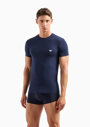 Emporio Armani ▫️ Camisola em modal suave para homem 3