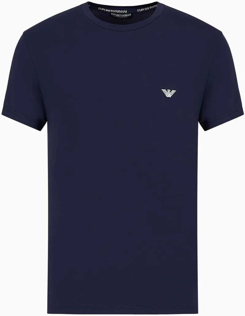 Emporio Armani ▫️ Camisola em modal suave para homem