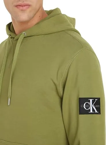 Calvin Klein ▫️ Hoodie com capuz Badge para homem 3