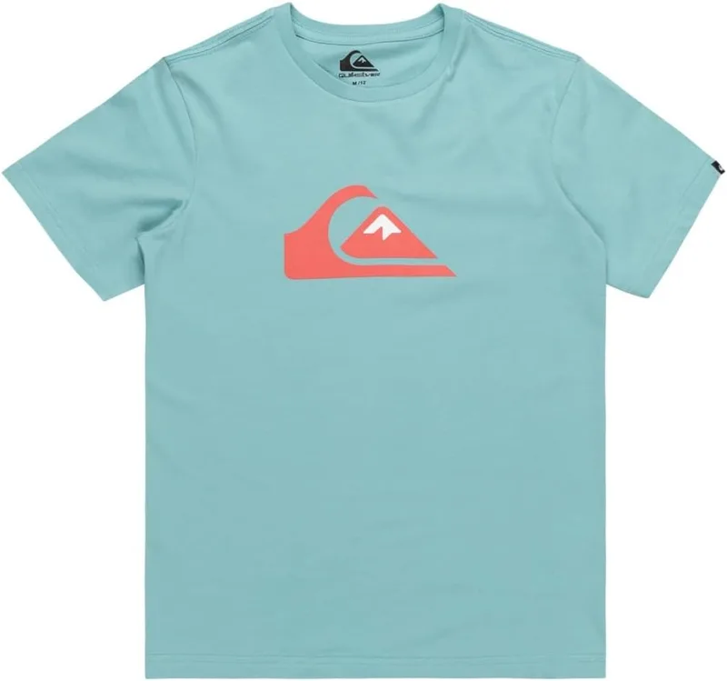 Quiksilver ▫️ T-Shirt Comp Logo para Rapazes