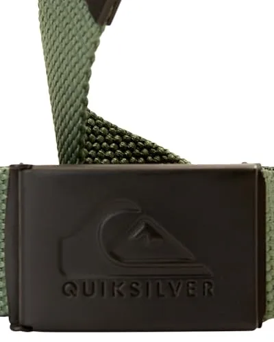 Quiksilver ▫️ Principal Schwack - Cinto de nylon para homem 3