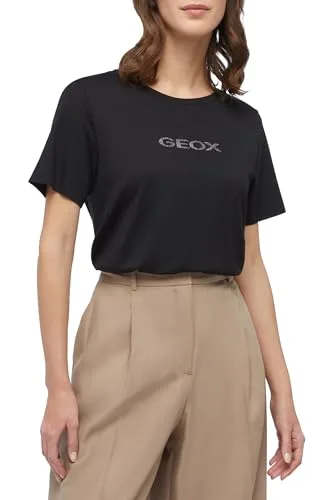 Geox ▫️ Camisola W T-Shirt Logo para mulher 4