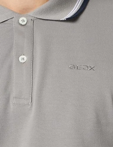 Geox ▫️ M Polo Piquet 2, Pele de tubarão, tamanho S para homem 3
