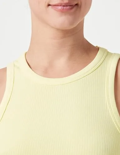 Tommy Hilfiger ▫️ Camiseta tipo top para mulher, corte justo, 5X2, com canelado elástico 2
