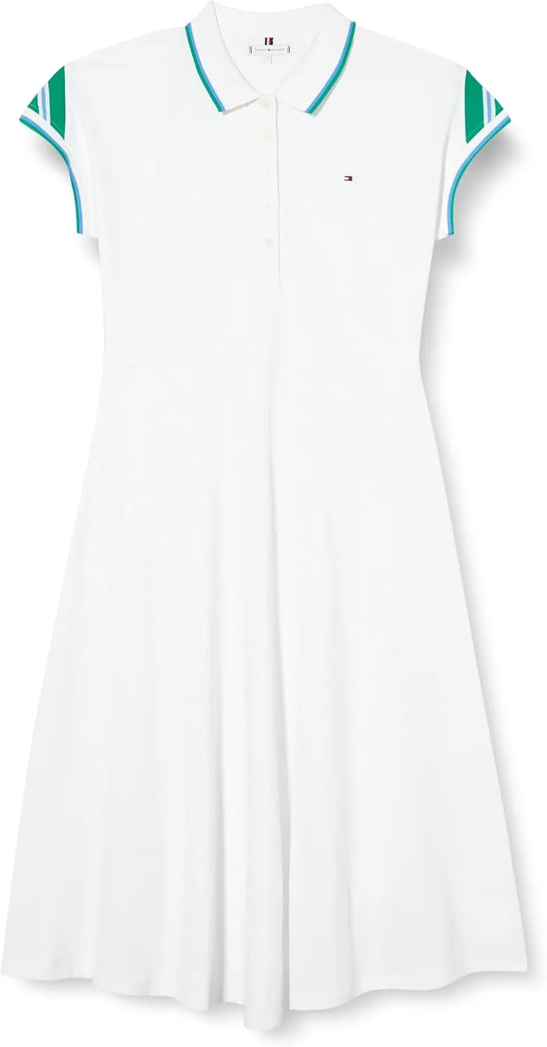 Tommy Hilfiger ▫️ Vestido tipo polo até ao joelho para mulher