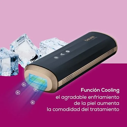 Beurer ▫️ IPL 7800 PRO - Aparelho de depilação com tecnologia de arrefecimento, 5 níveis de intensidade, até 1 milhão de pulsos de luz, para braços, pernas, rosto, zona do biquíni e axilas, para homens e mulheres 3