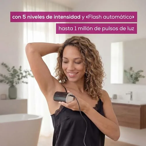 Beurer ▫️ IPL 7800 PRO - Aparelho de depilação com tecnologia de arrefecimento, 5 níveis de intensidade, até 1 milhão de pulsos de luz, para braços, pernas, rosto, zona do biquíni e axilas, para homens e mulheres 4