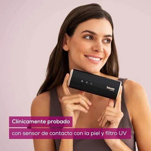 Beurer ▫️ IPL 7800 PRO - Aparelho de depilação com tecnologia de arrefecimento, 5 níveis de intensidade, até 1 milhão de pulsos de luz, para braços, pernas, rosto, zona do biquíni e axilas, para homens e mulheres 5