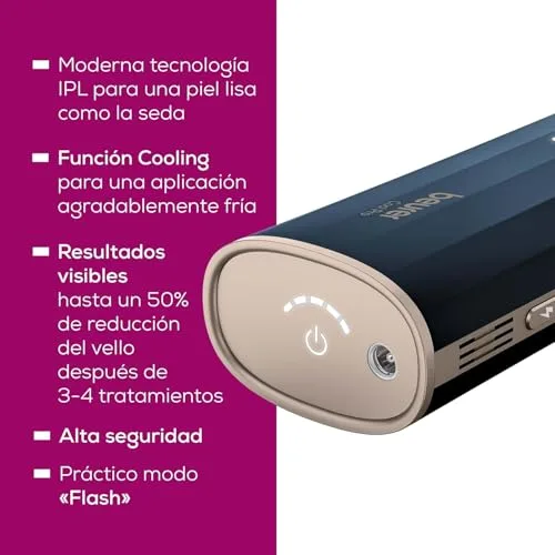 Beurer ▫️ IPL 7800 PRO - Aparelho de depilação com tecnologia de arrefecimento, 5 níveis de intensidade, até 1 milhão de pulsos de luz, para braços, pernas, rosto, zona do biquíni e axilas, para homens e mulheres 7