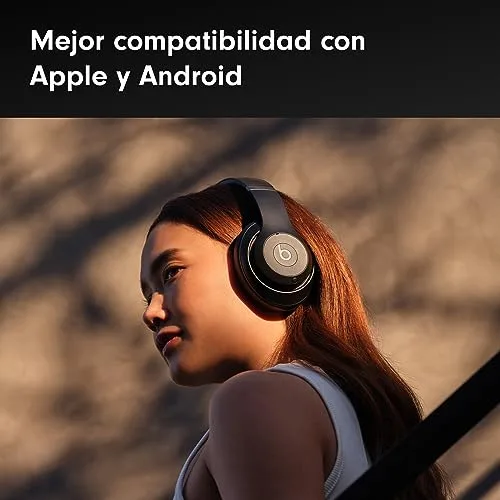 Beats ▫️ Studio Pro - Auscultadores sem fios Bluetooth com cancelamento de ruído - Áudio espacial personalizado, som sem perdas via USB-C, compatibilidade com Apple e Android - Preto 4