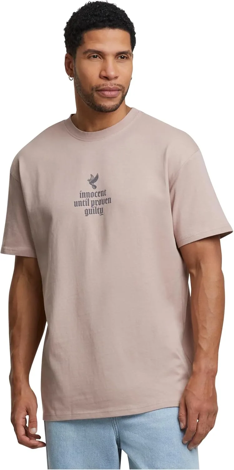 Mister Tee ▫️ Camiseta Justice Oversize para homem