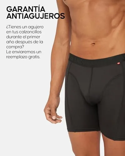 DANISH ENDURANCE ▫️ Boxers desportivos para homem, respiráveis, embalagem de 3 4