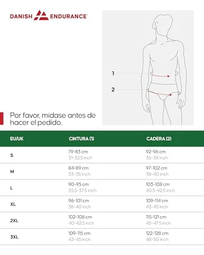 DANISH ENDURANCE ▫️ Boxers desportivos para homem, respiráveis, embalagem de 3 6