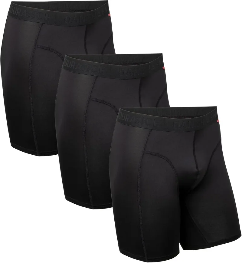 DANISH ENDURANCE ▫️ Boxers desportivos para homem, respiráveis, embalagem de 3