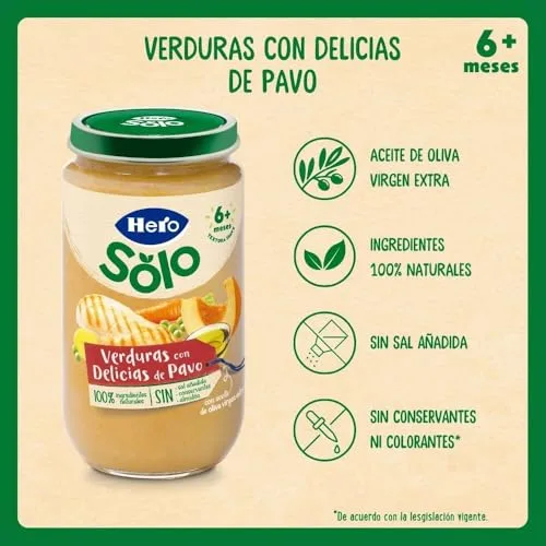 Solo ▫️ Hero Caixa Mista de Potes de Carne e Frango A partir dos 6 meses, 18 x 235 g 3