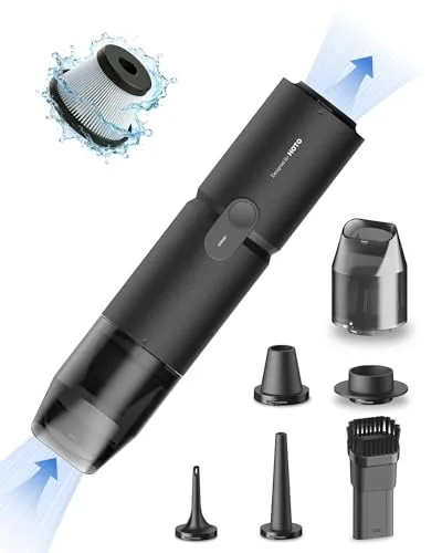HOTO ▫️ Aspirador de mão 15 000 Pa 4 em 1 sem fio para automóvel, sem escovas 3
